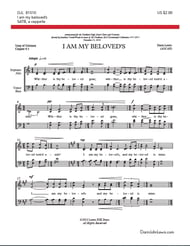 I Am My Beloved's SATB choral sheet music cover Thumbnail